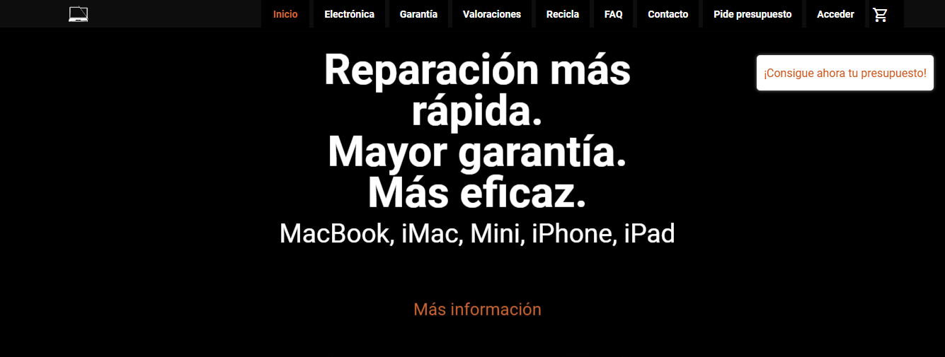 Reparar iPhone en Valencia con entrega el mismo día.
