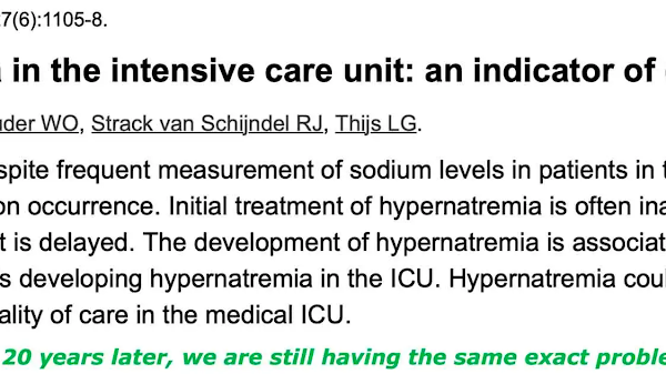 Tăng natri máu Source: The Internet Book of Critical Care