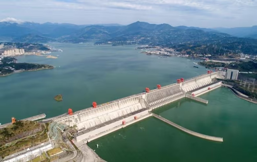 A Represa das Trs Gargantas, localizada na provncia de Hubei, China  Foto: Divulgao