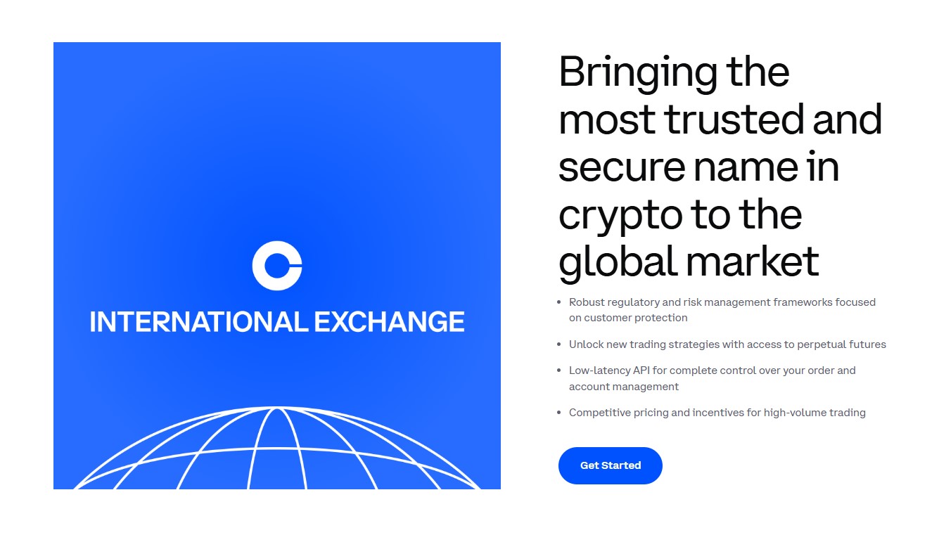 обзор Coinbase International Exchange