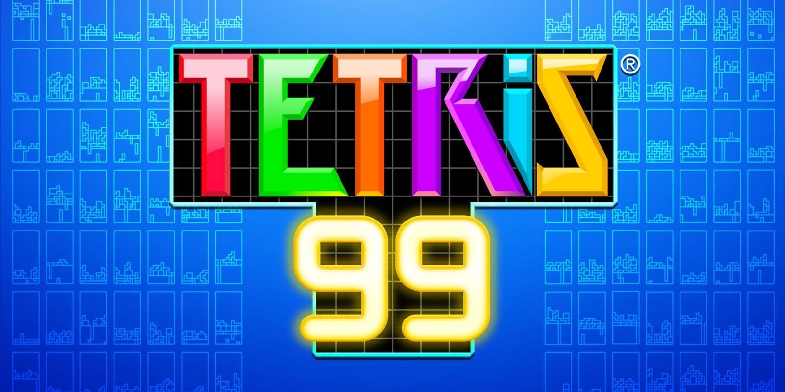 The Official Picture of Tetris 99, One of best arcade games for switch