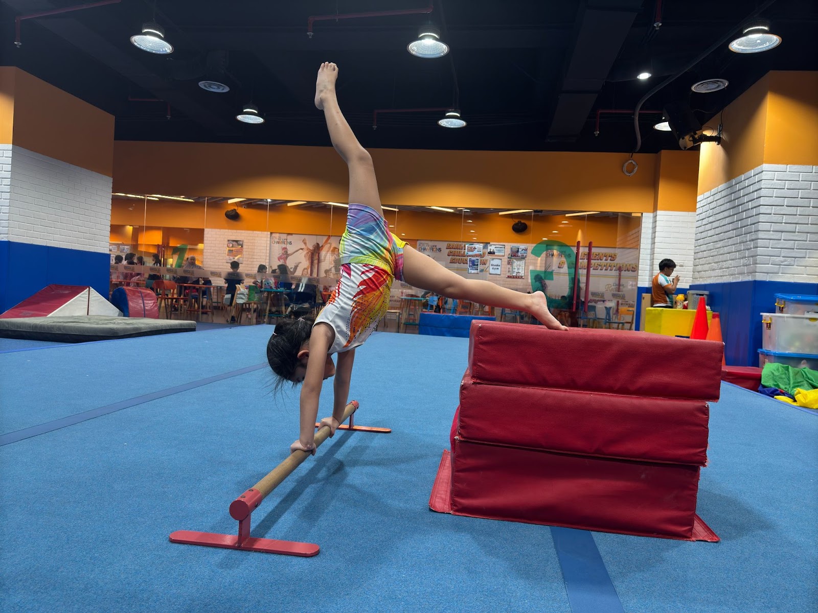 Essential Drills for Learning the Cast Handstand - Cast Handstand Lean Drill