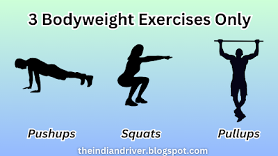 3 Bodyweight Exercises Only That You Need to Build Body at Home: No Gym, No Problem!