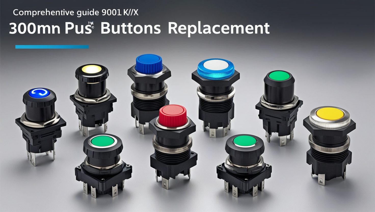 HarmonyTM 9001K/SK/KX 30 mm Push Buttons Replacement
