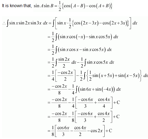 NCERT Solutions class 12 Maths Integrals/image044.png