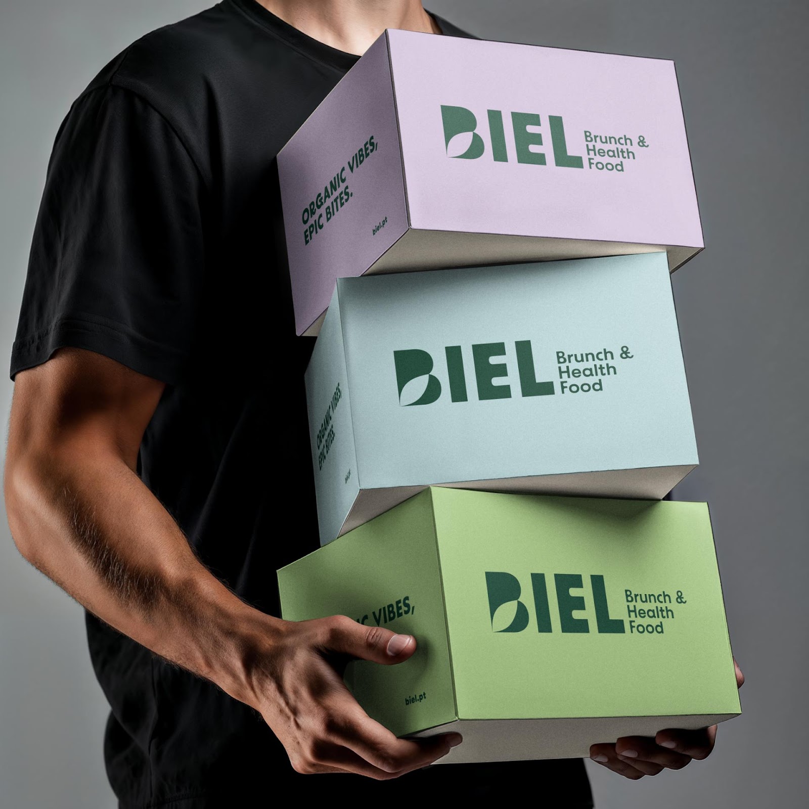 Image from the BIEL: Crafting Cohesive Branding and Visual Identity for Two Worlds article on Abduzeedo
