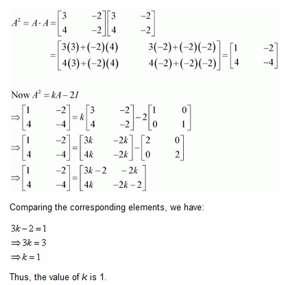 chapter 3-Matrices Exercise 3.2