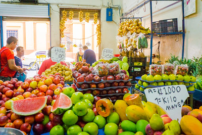 fresh fruits in Punta Uva 