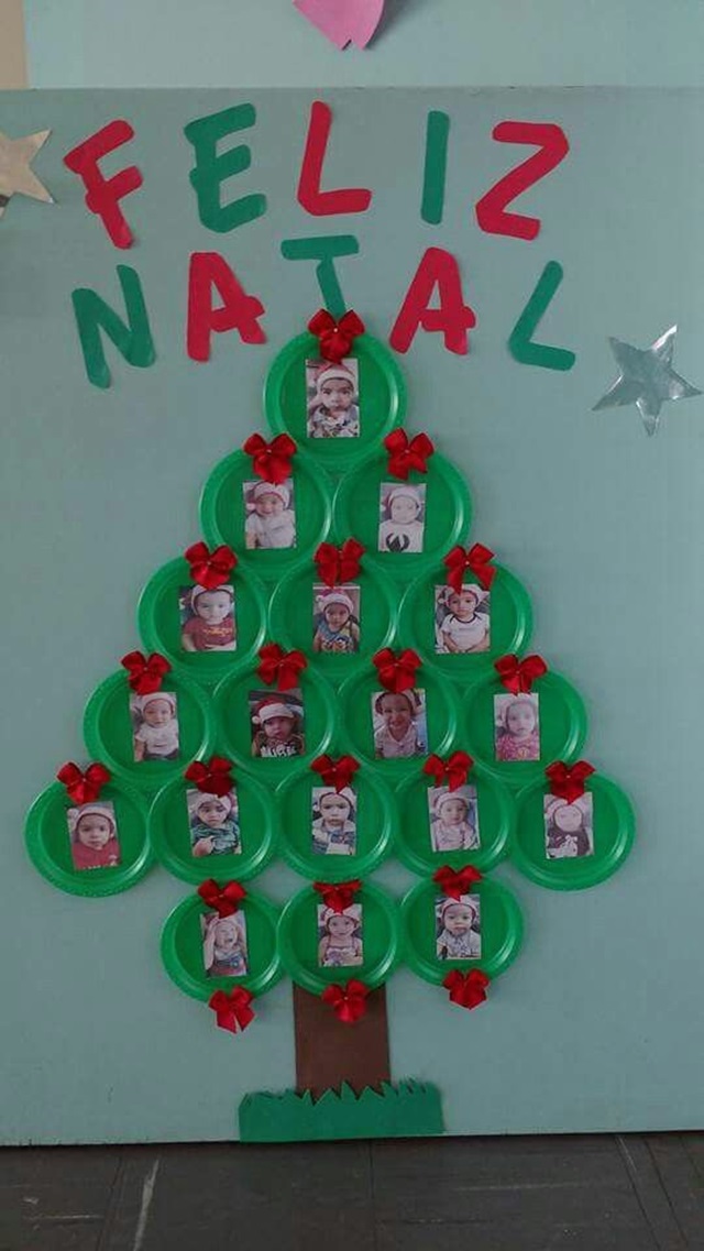 mural para escola de natal