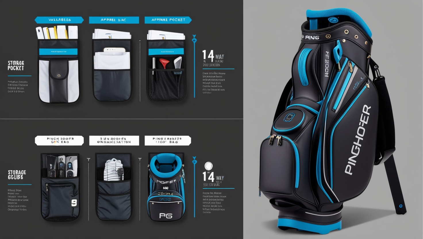 The Ping Hoofer Golf Bag