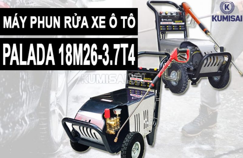 Máy rửa xe ô tô Palada 18M26-3.7T4