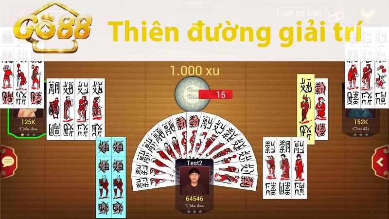 Thành viên tham gia bài chắn ở topzo game