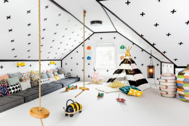 expanding your livable space top attic extension ideas childrens playroom with tent and toys custom built michigan