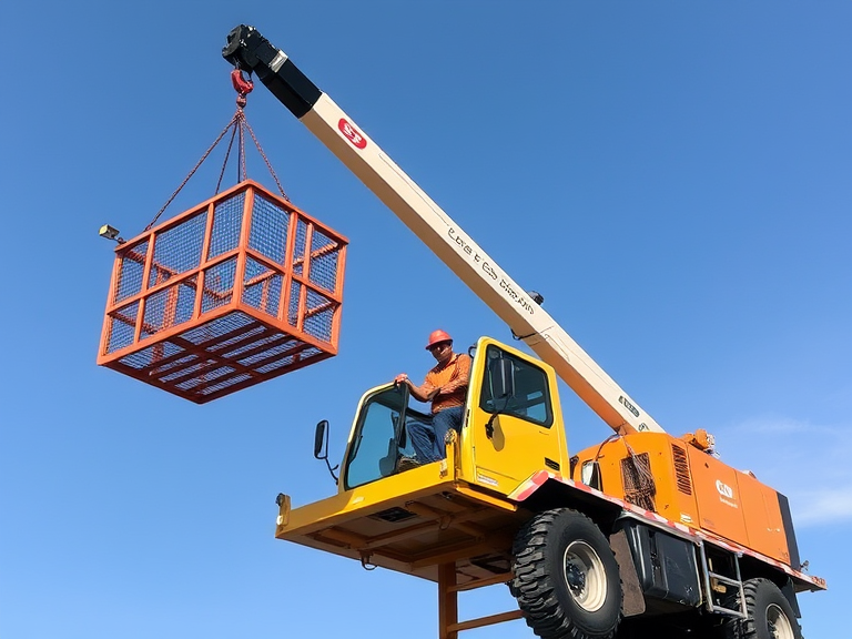 Safe & Reliable Crane Man Basket Rental Service in CA