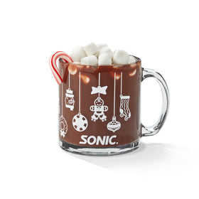 Festive Glass Mug at Sonic