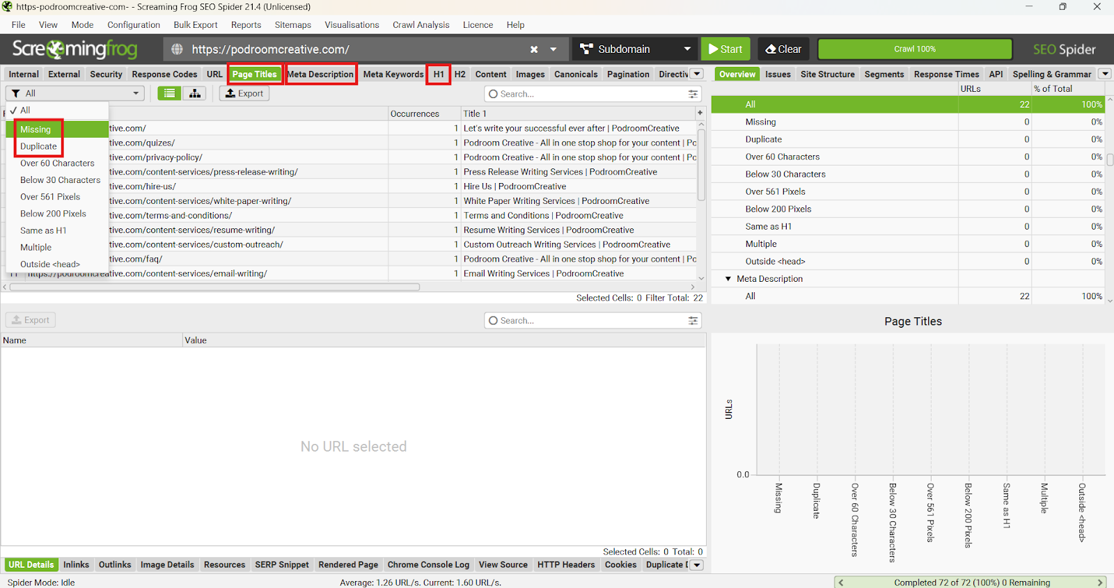 Best Free SEO Site Analysis Tools - ScreamingFrog