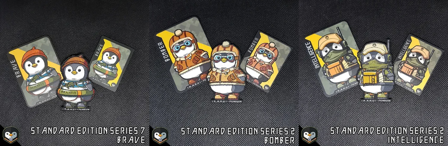 |M.A.M.U|-Penguin x Carryology Unicorn Hunter V4 Patch Set (CAS08)