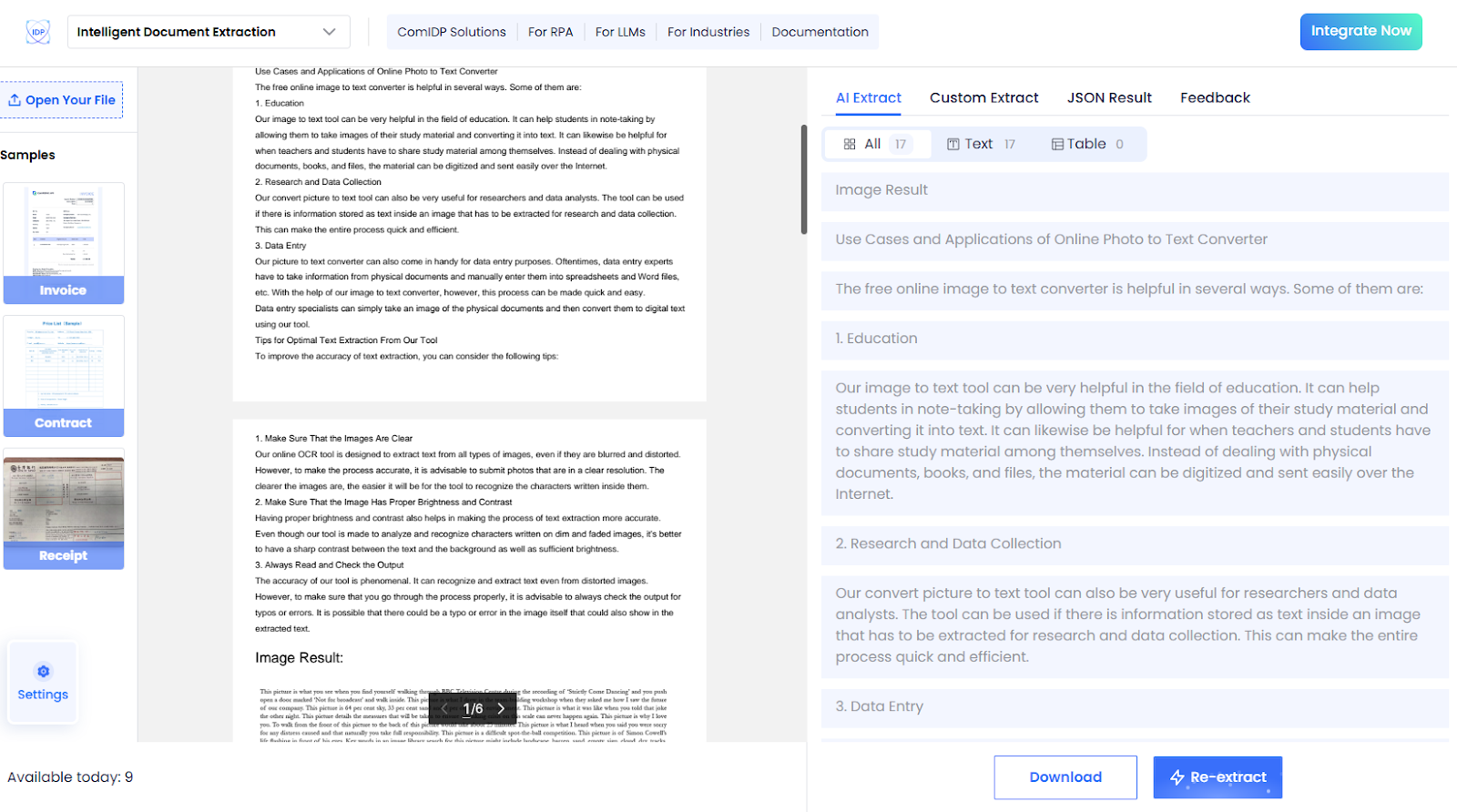 intelligent document processing