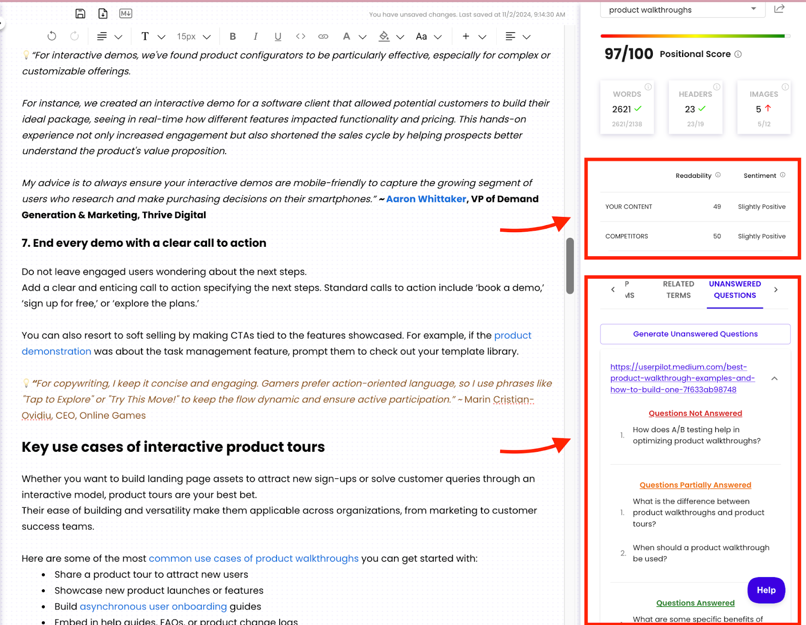 Positional: Demand generation tool for SEO and content optimization