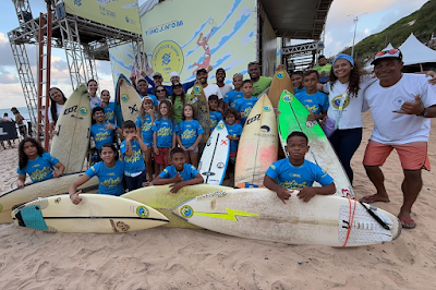 O WSL Novas Ondas fechou o sábado na Praia de Miami em Natal (Foto: Aleko Stergiou / WSL Latam)