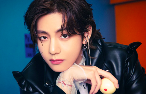 This contains an image of BTS V