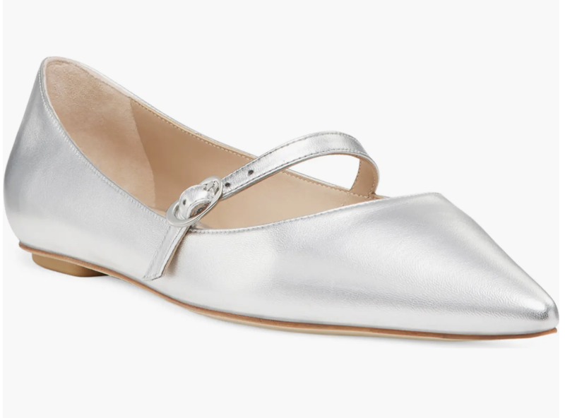 Stuart Weitzman Emilia Mary Jane Flat $395