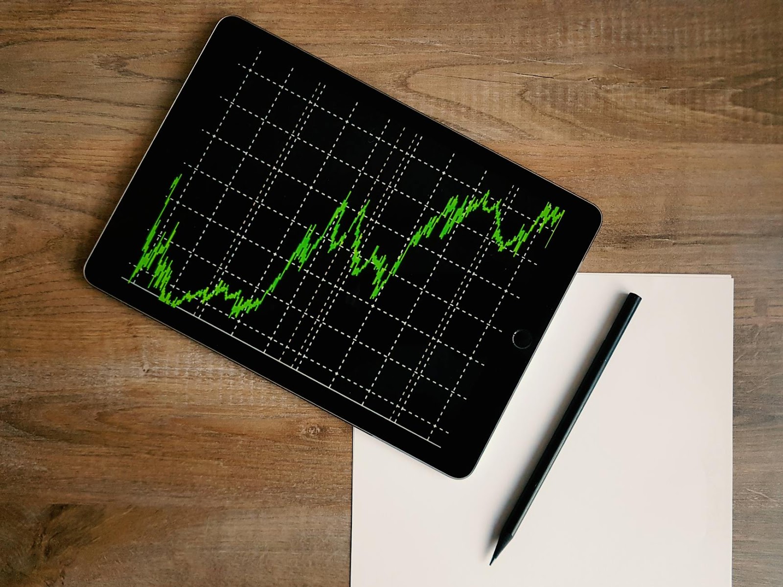https://www.pexels.com/photo/graphs-display-on-an-ipad-187041/