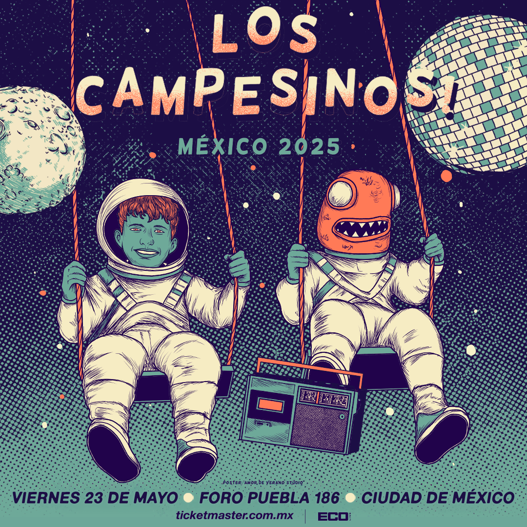 Eco Live presenta: Los Campesinos en el Foto Puebla 186 CDMX