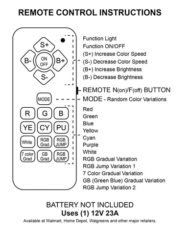 solar street light remote control manual