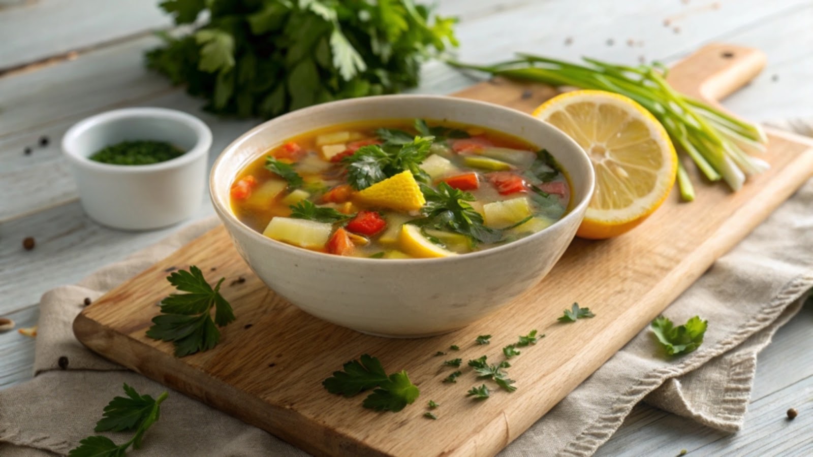vegetable broth to heal gut