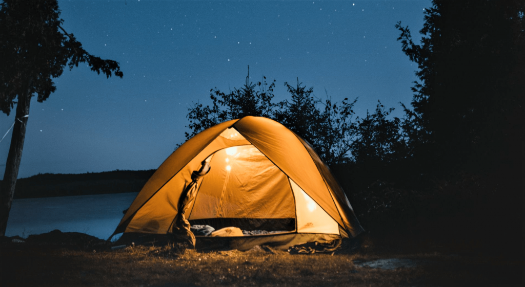 Camping in Neil Island