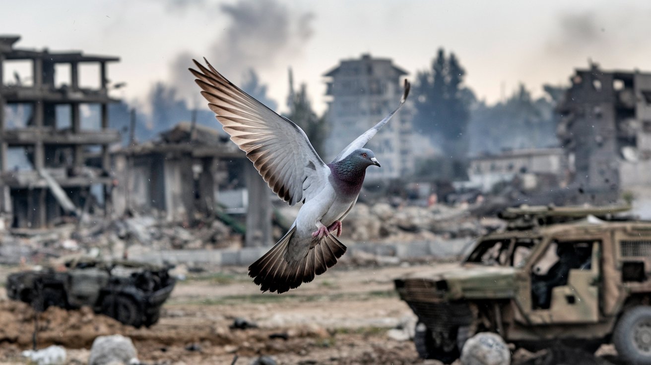 ⚔️ White Pigeons and Their Significance in War and Conflict