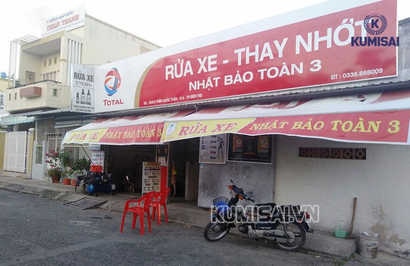 Rửa xe - Thay nhớt Nhật Bảo Toàn