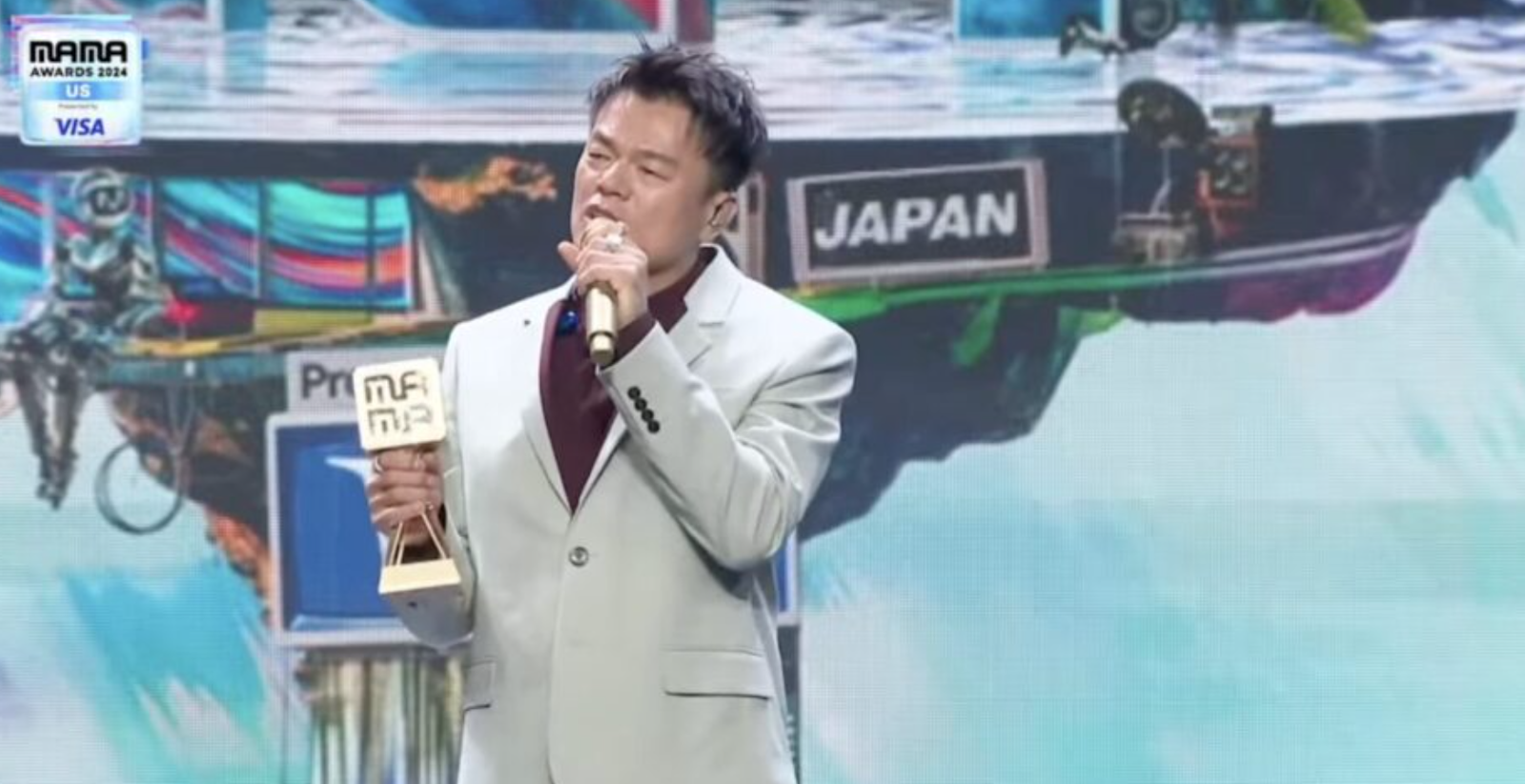 A photo of J.Y. Park atMAMA Awards 