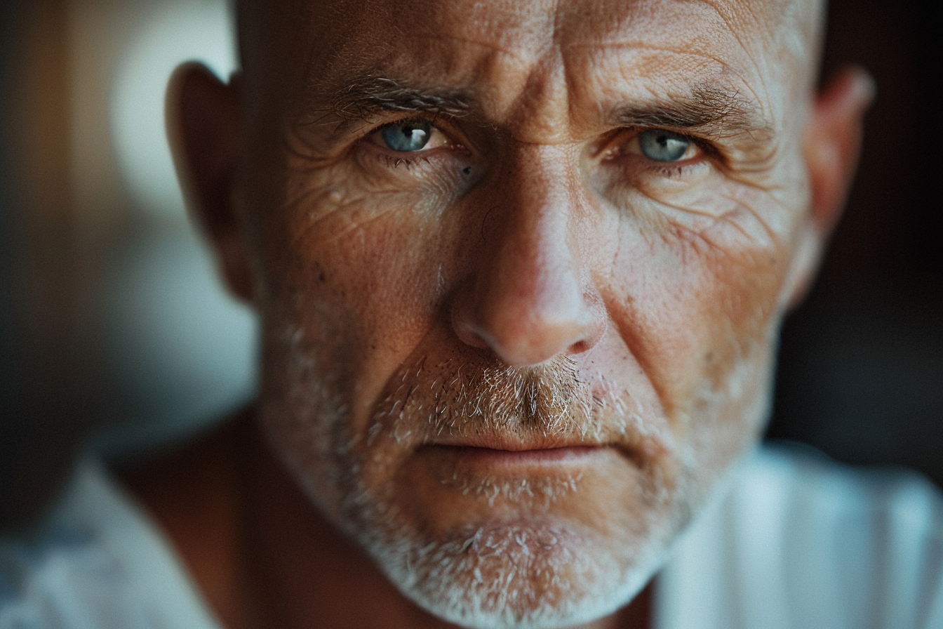 A close-up image of a man | Source: Midjourney