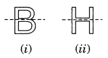 Symmetry Class 7 Extra Questions Maths Chapter 14 Q2