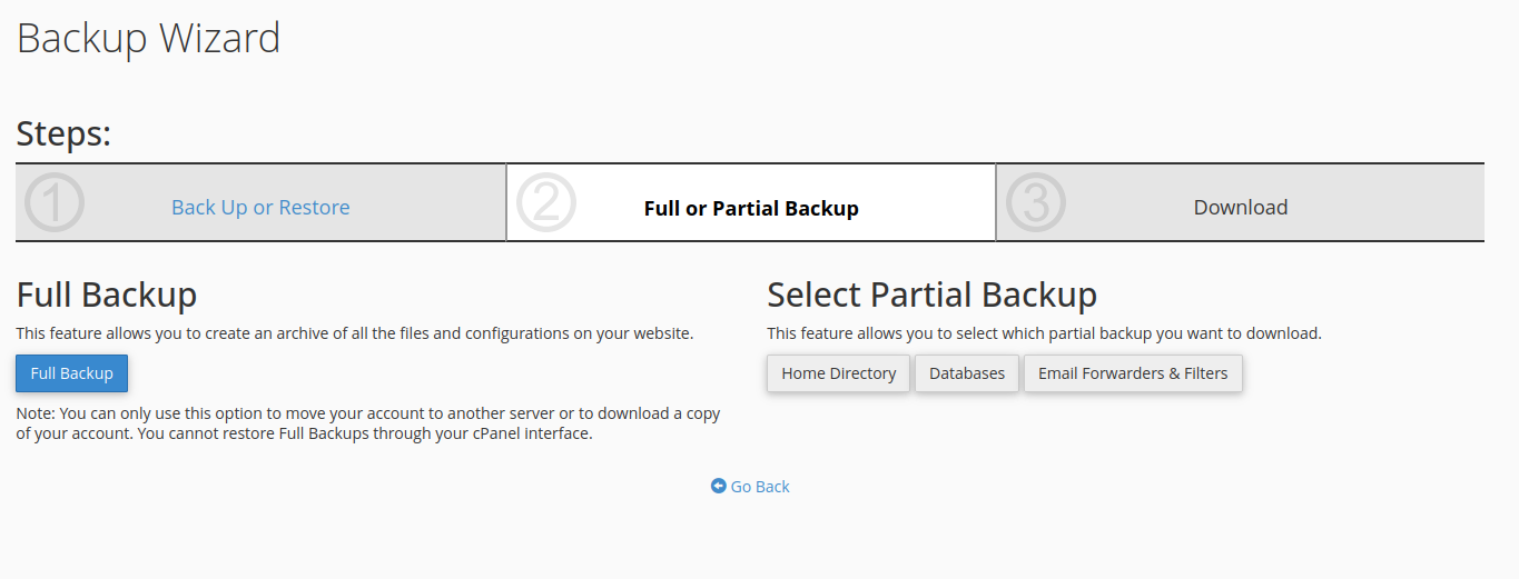 Cara Membuat Backup Data di cPanel