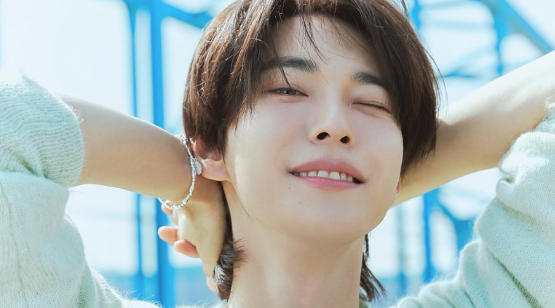 This contains an image of NCT's Doyoung 