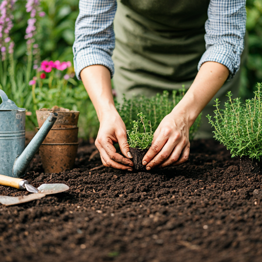 Planting Thyme Flowers