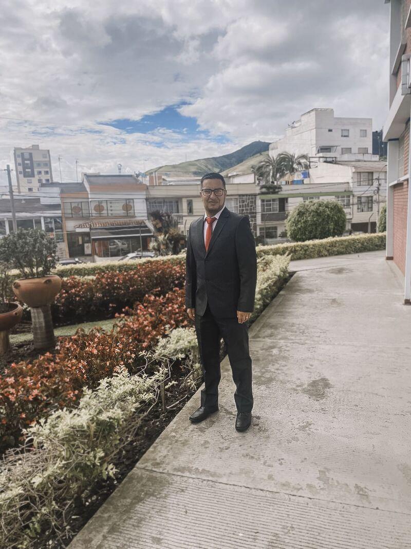  Jairo Giovanny Ortega, beneficiario del programa ProFuturo en Nariño, Colombia.