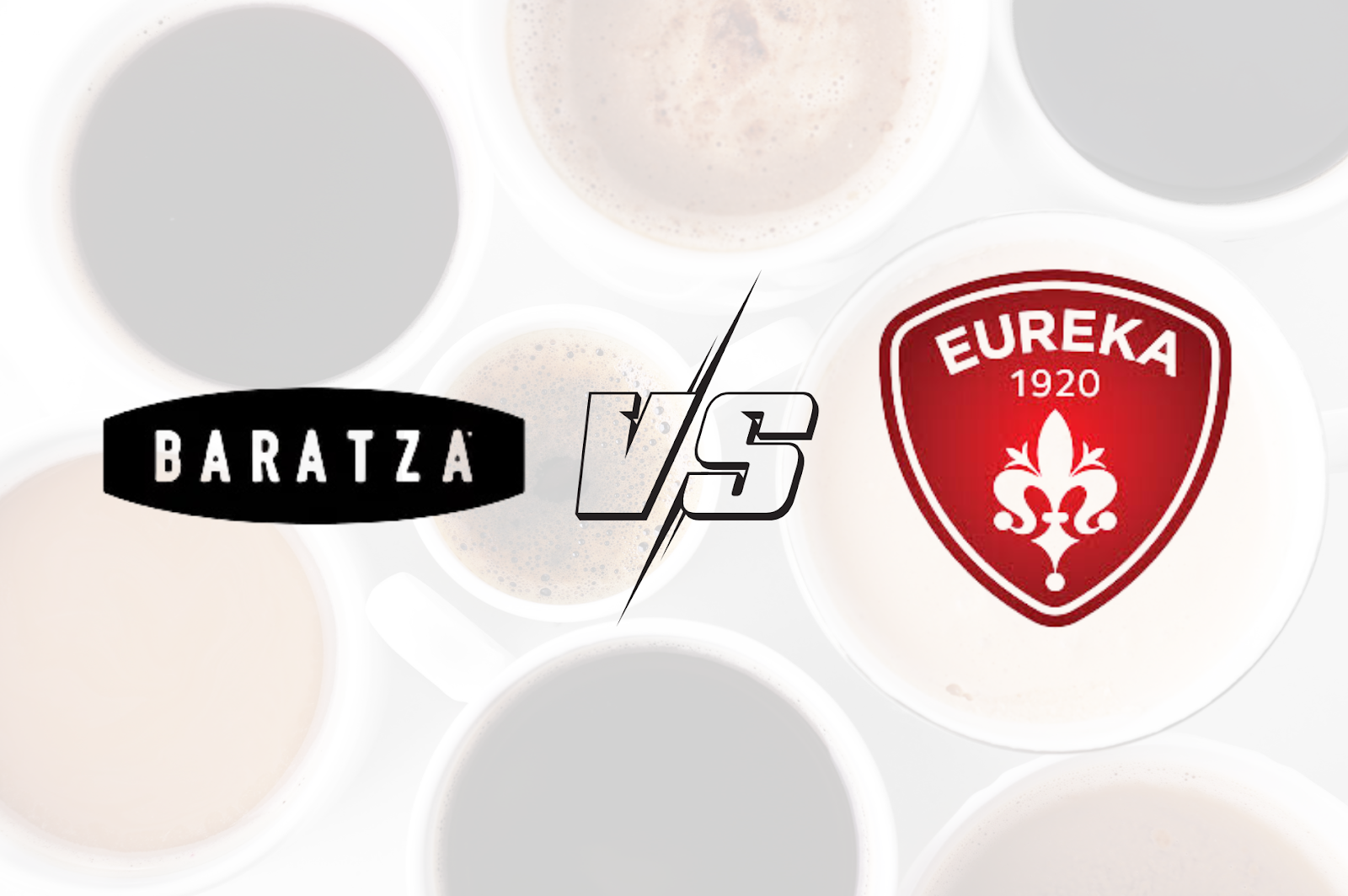 Eureka vs Baratza coffee grinders logos