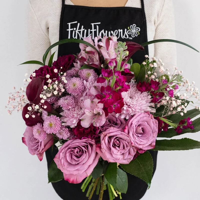 Mauve Purple Bouquet