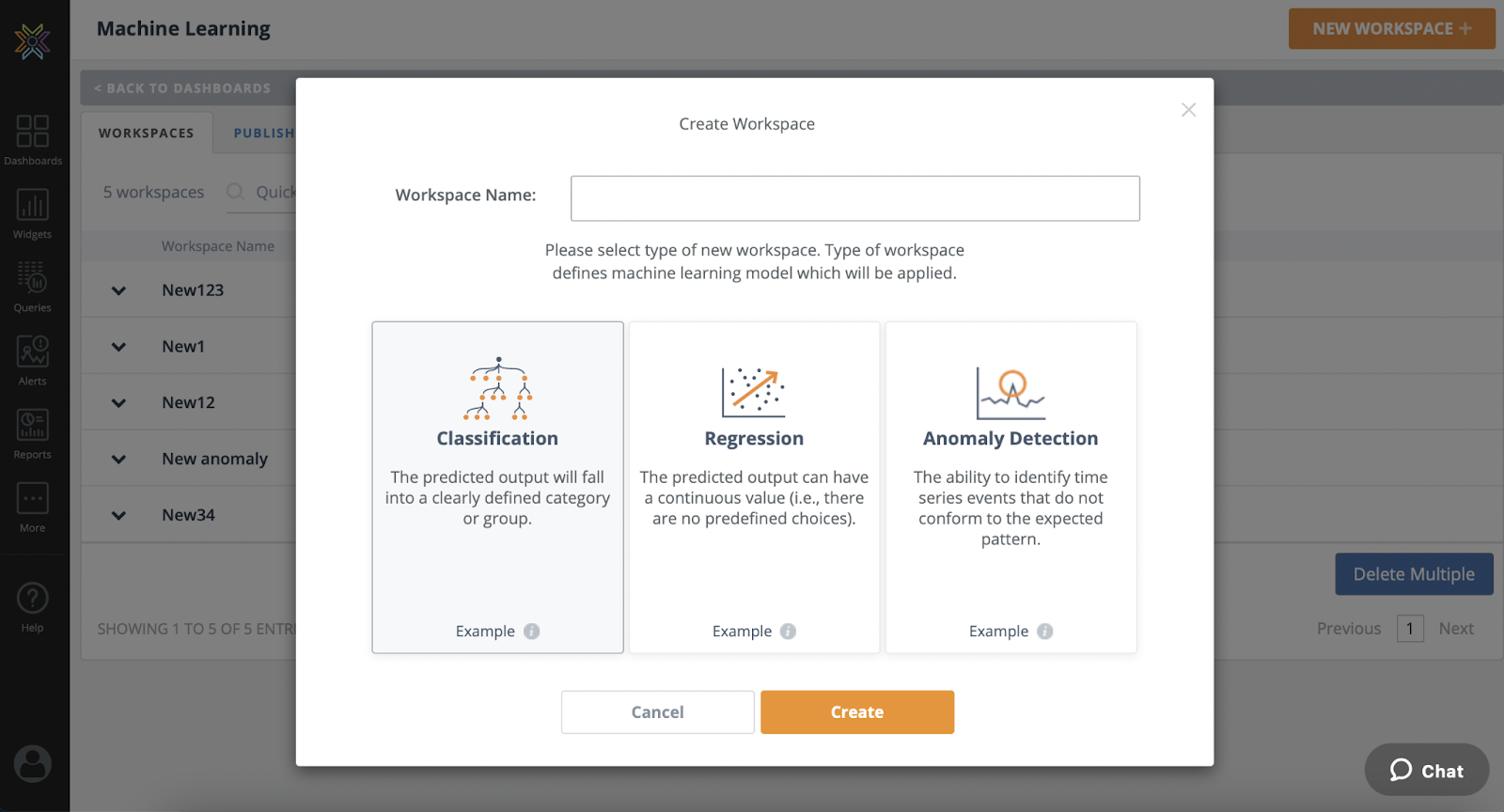 Machine Learning and anomaly detection