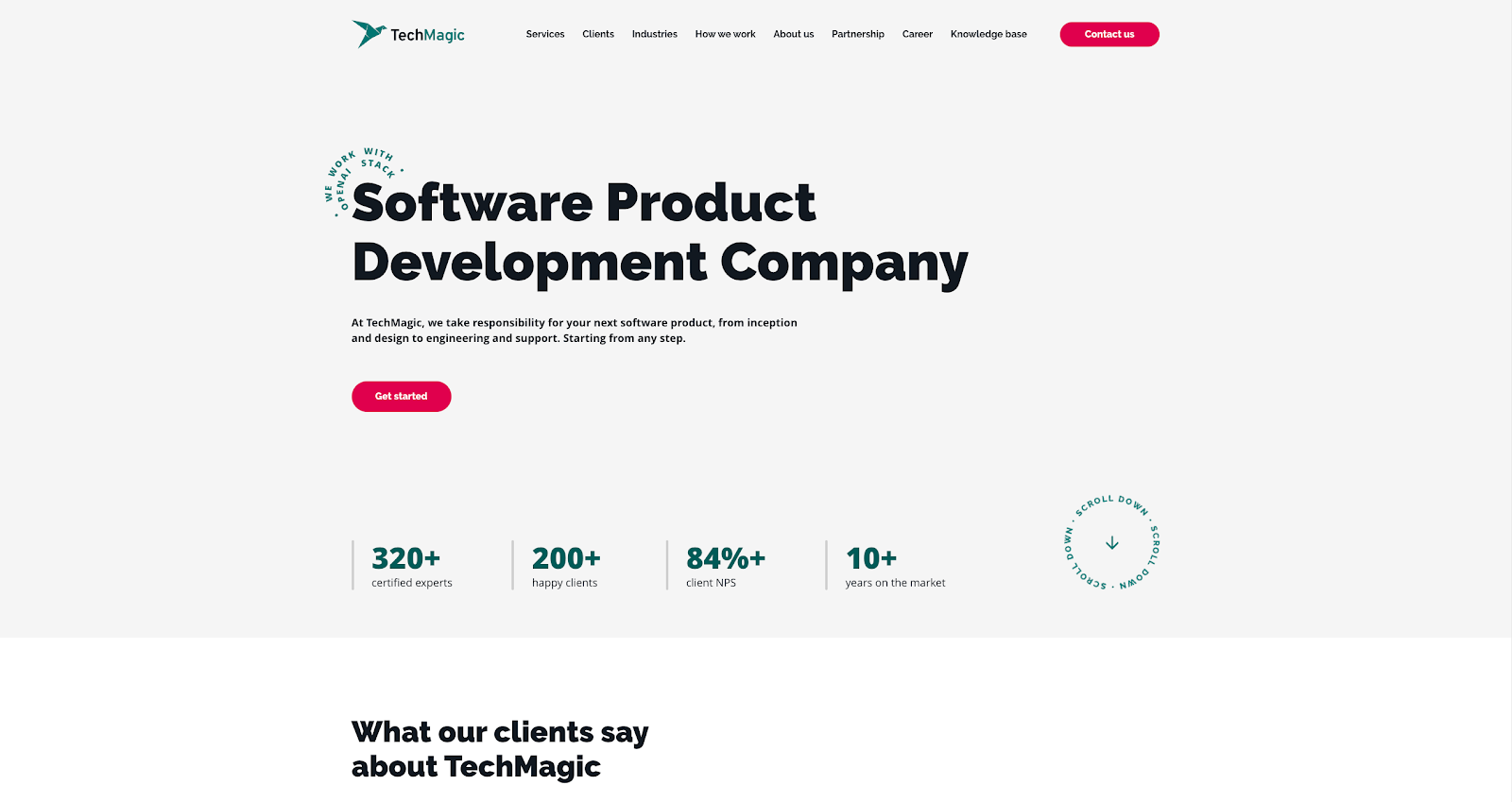 TechMagic Company Page