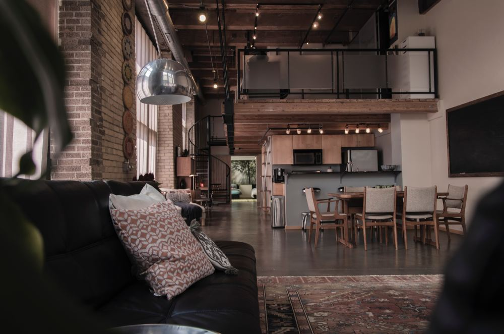 Mezzanine Floor in a House