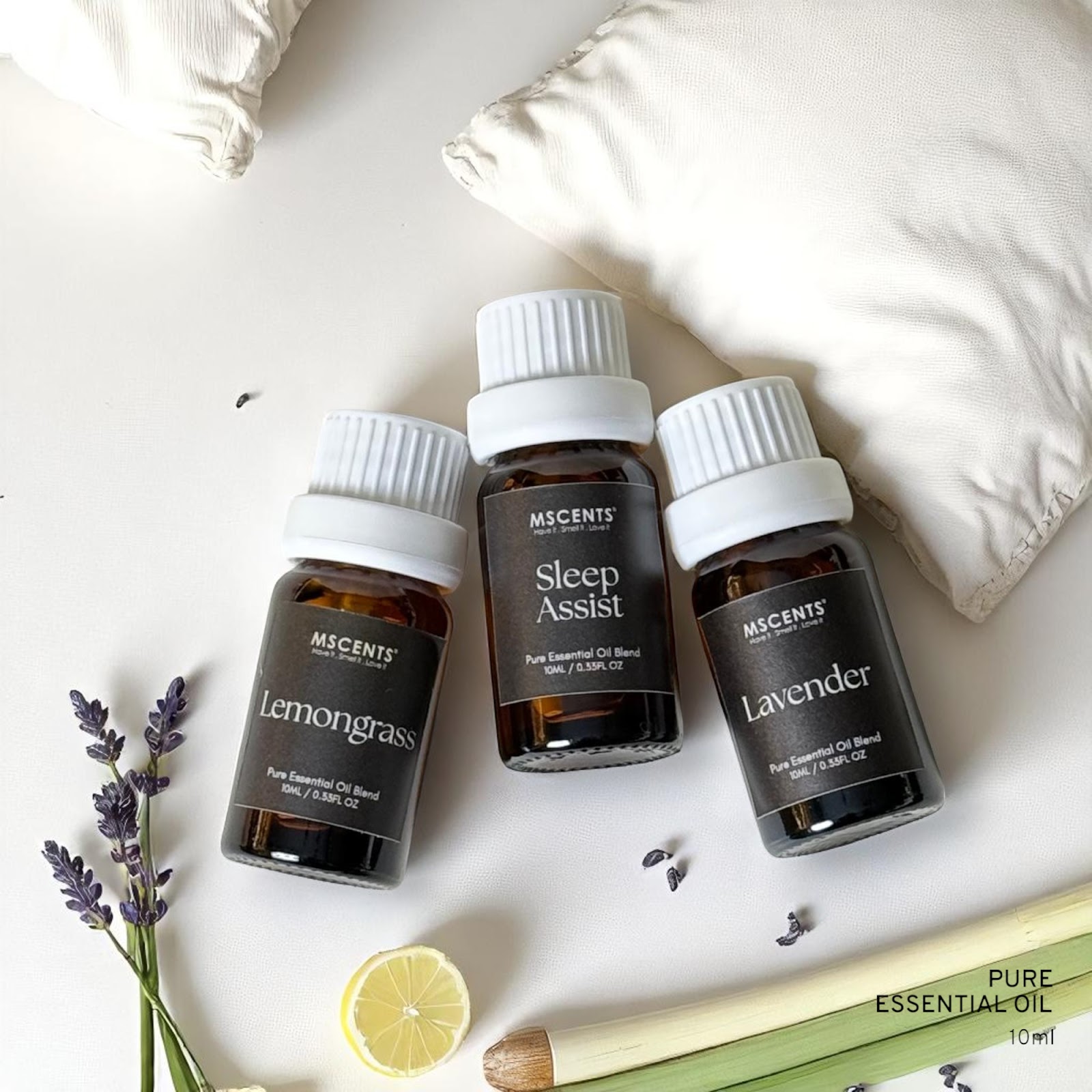 10ml MScents products in small bottles