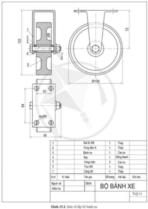 BÀI 15: BẢN VẼ LẮP