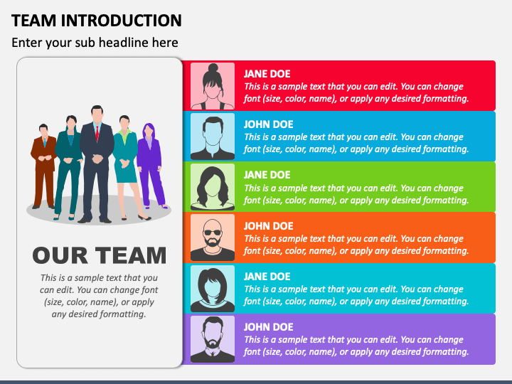 Team Introduction Slide