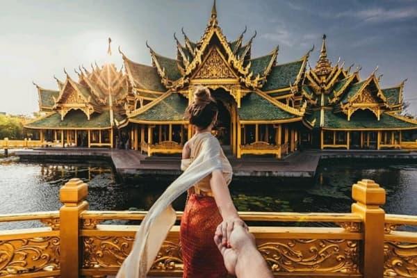 Check in Thành Phố Cổ Đại Muang Boran Thái Lan