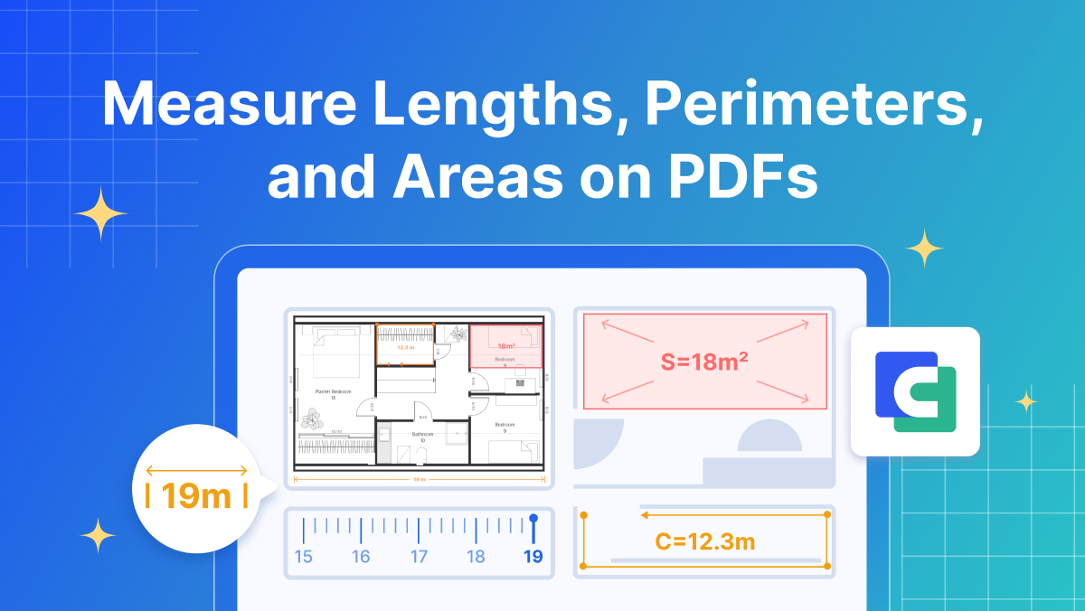 ComPDFKit pdf measuring tools